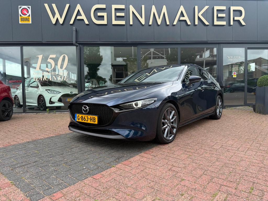 Mazda 3 2.0 e-SkyActiv-X M Hybrid 180 Luxury ACC|NAV|CAM|Leder