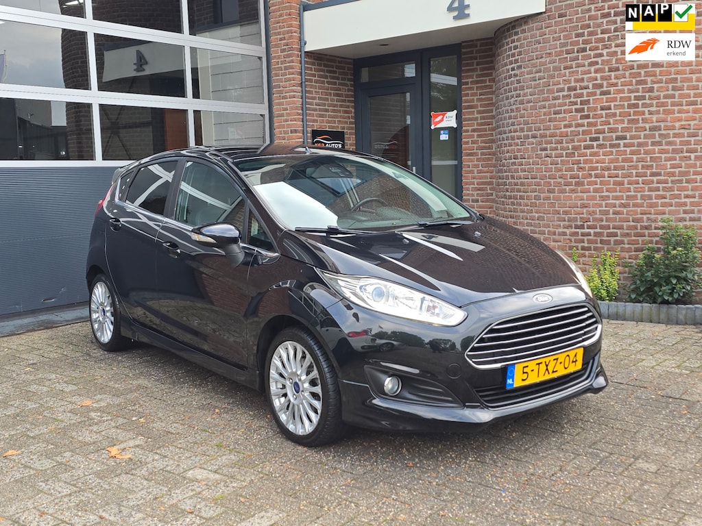 Ford Fiesta 1.0 EcoBoost Titanium 5DR |Nap |Clima |Navi |Leer