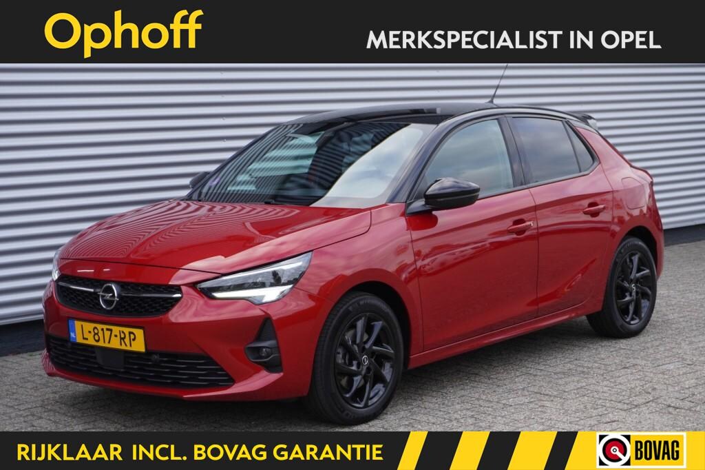 Opel Corsa 1.2 Turbo GS Line Automaat / 1e eig. / CarPlay / Android Auto / LED / PDC / Zwart dak