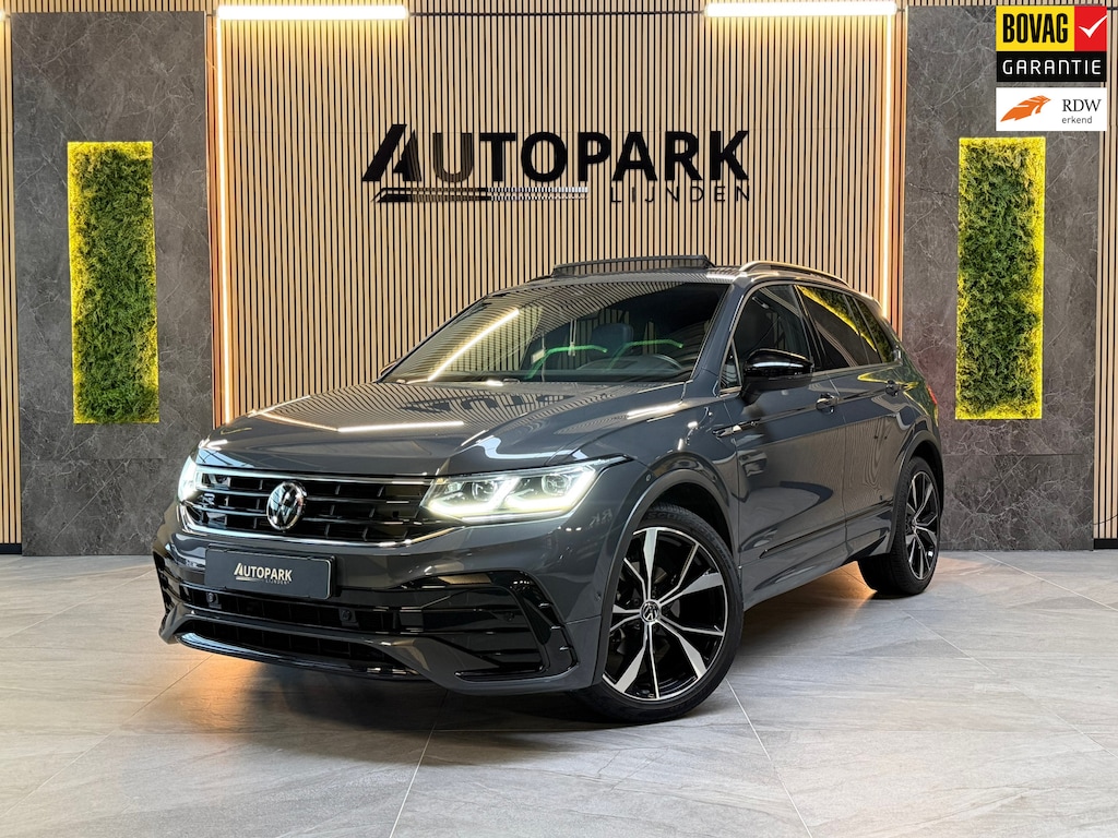 Volkswagen Tiguan 1.5 TSI 3X R-LINE |PANO|HuD|IQ LIGHTS|ACC|LANE ASSIST|CARPLAY|TREKHAAK|SFEERVERLICHTING|20 INCH|2021|BOMVOL!