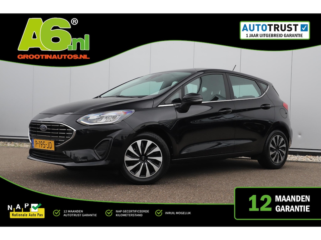 Ford Fiesta 1.0 EcoBoost Hybrid Titanium 125PK Carplay Android Navigatie Climate Cruise Control LED Parkeersensor