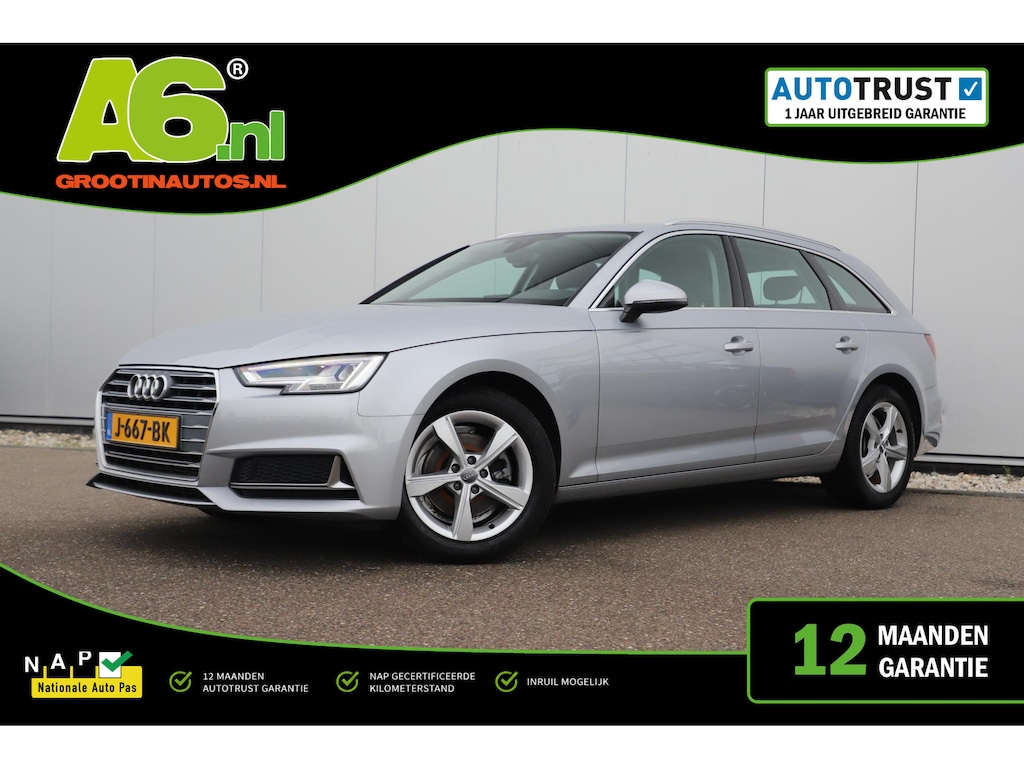 Audi A4 Avant 35 TFSI Sport Lease Edition 150PK NAP LED LMV Sportstoelen Navigatie Bluetooth Climate Cruise Control Elektrische Achterklep