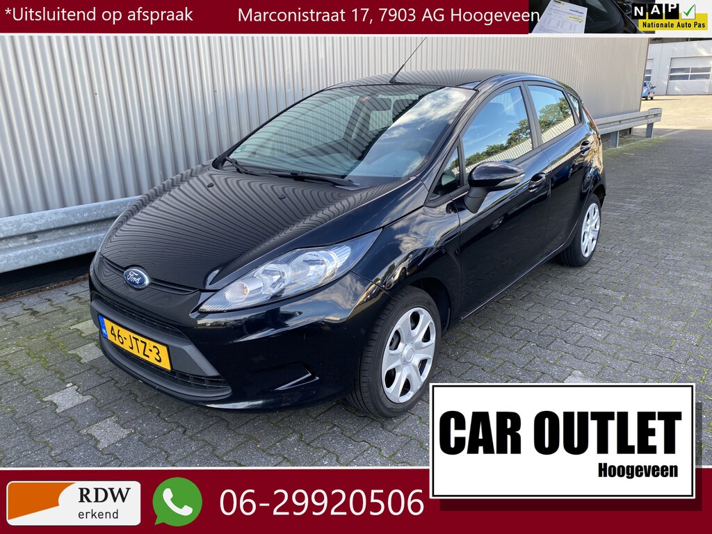 Ford Fiesta 1.25 Limited met Airconditioning, BlueTooth Carkit en Nieuwe APK – Inruil Mogelijk –