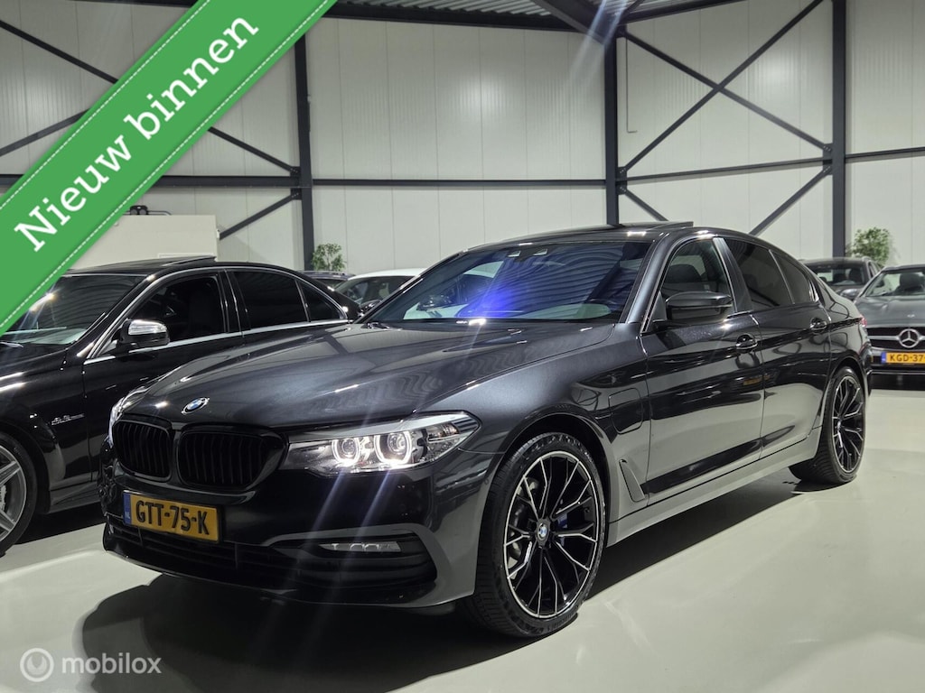 BMW 5-Serie 530e iPerformance High Executive Schuifdak|Virtual|Sfeerverlichting|Leder|Camera|Keyless|LED|Dealeronderhouden|