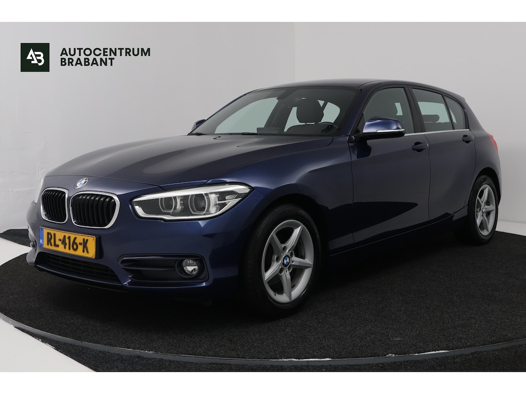 BMW 1-Serie 118i Corporate Lease High Executive (ELEKT. STOELEN, STOELVERWARMING, LED, GROOT-NAVIGATIE, DEALER ONDERHOUDEN)