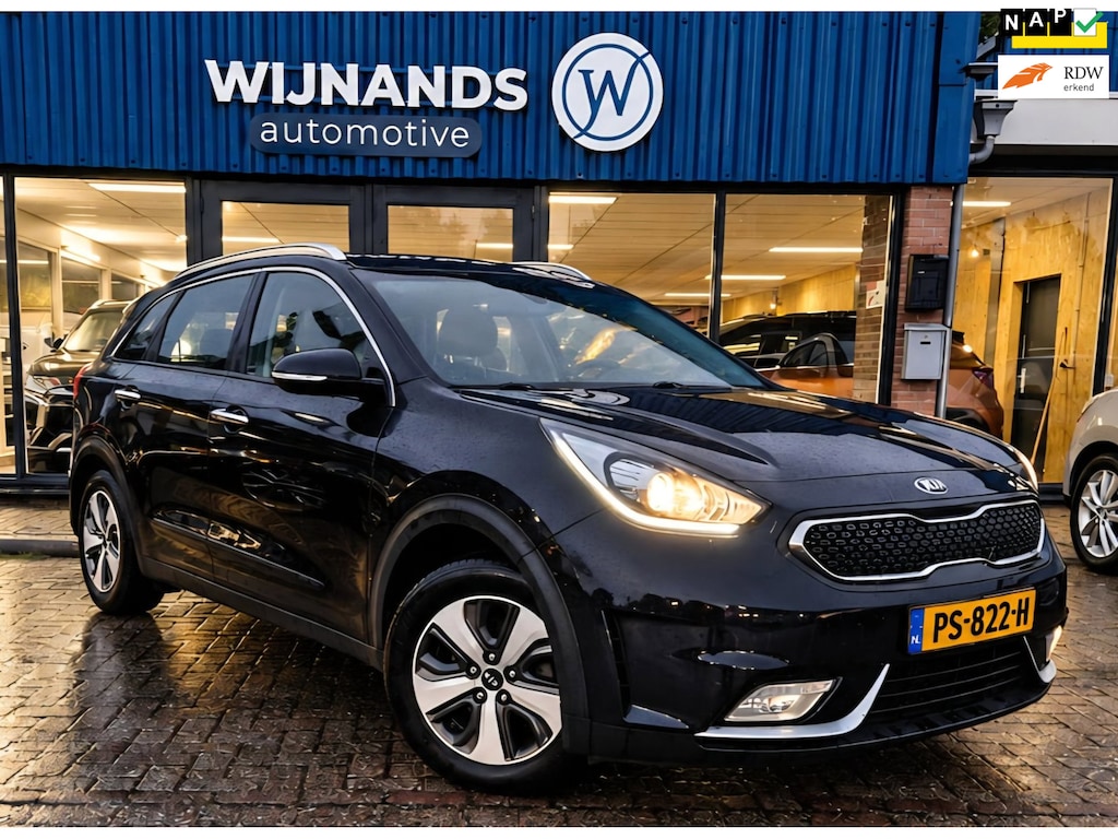 Kia Niro Hybrid 1.6 GDi DynamicLine Trekhaak Lane Ass Leder
