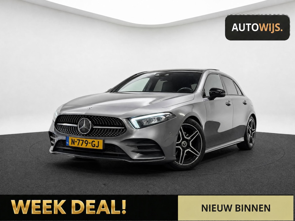 Mercedes-Benz A-klasse 200 Business Solution AMG LINE|PANO|SFEER VERLICHTING|LM-VELG|LED|