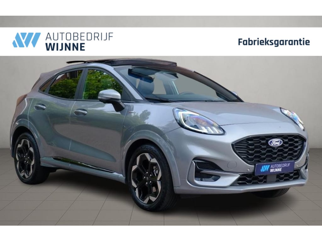 Ford Puma 1.0 EcoBoost Hybrid 155pk Aut. ST-Line X - Panoramadak - 360° camera - Adaptive Cruise - Elektrische achterklep - Matrix LED - Winter Pack