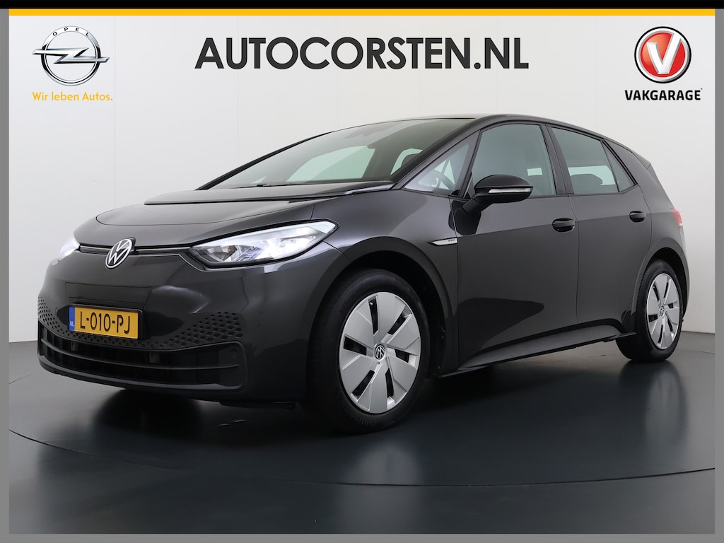 Volkswagen ID.3 62kWh SOH 91% Adap.Cruise Stoel+Stuurverwarming Navi Ecc Apple Carplay Android Auto DAB All-Season Banden Isofix Bluetooth Keyless start Rijstrooksensor 1e Eigenaar Dealeronderhouden Origineel Nederlandse Auto
