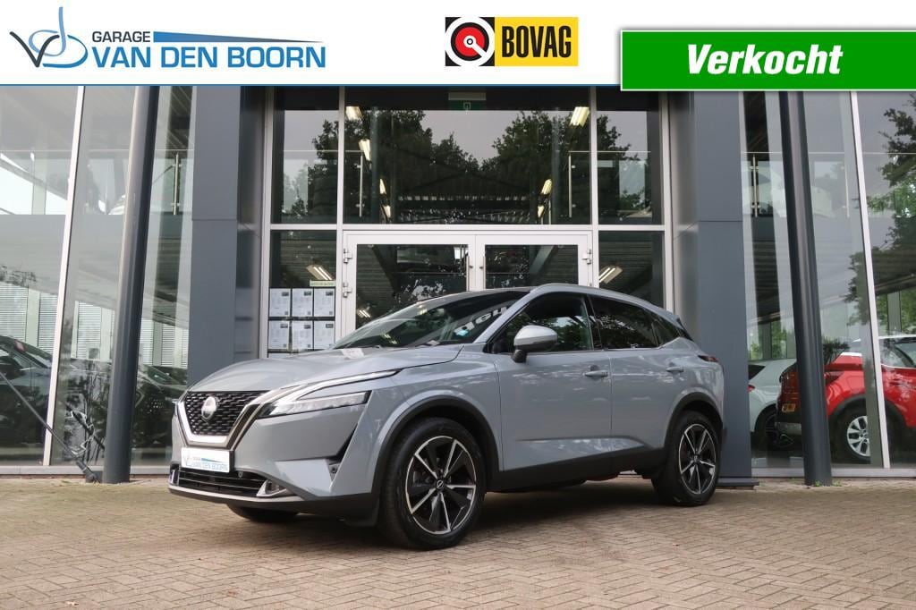 Nissan Qashqai 1.3 MHEV, Panodak, Bose audio, 360 Camera, Elektr. stoel, Stuurverw etc.