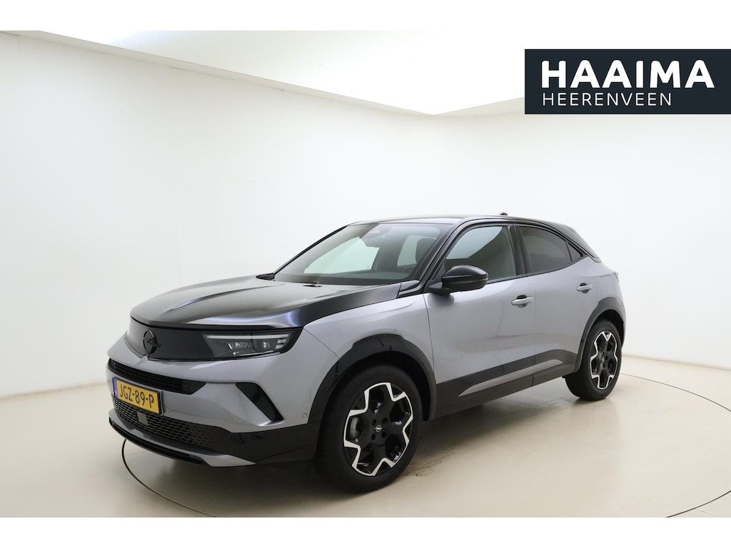 Opel Mokka 1.2 Turbo GS 136 PK | Zwarte motorkap | Keyless | 18" Lichtmetalen velgen | Adaptieve cruise control | Climate control | LED Matrix lampen