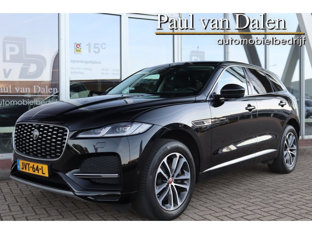 Jaguar F-Pace 2.0 P400e 404PK AWD S Trekhaak | Navi | 360 Camera | Leer | Cruise | Electr.Stoelen | Stoelverw. | Led | 19 Inch Lm |
