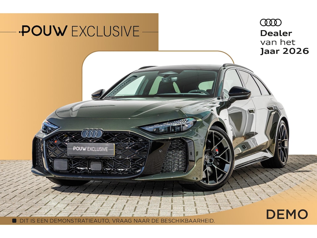 Audi RS5 Avant 2.9 e-hybrid 639pk quattro | Panoramadak | Audi Sportpakket | HUD | Carbon decorinleg | B&O incl. hoofdsteun