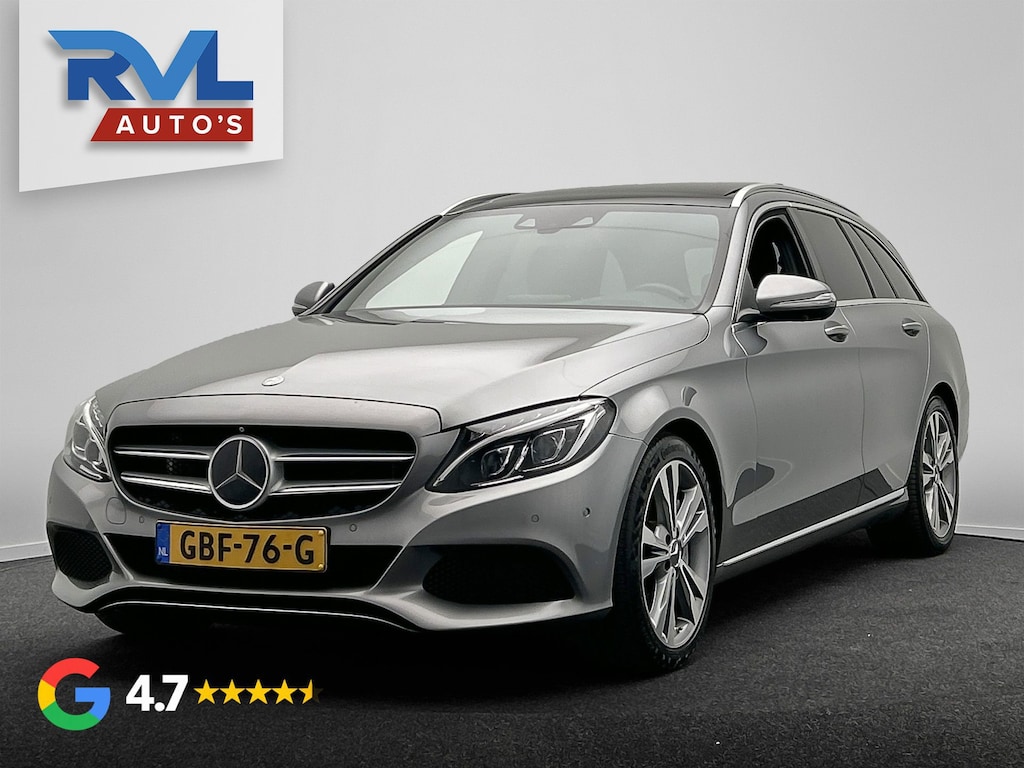 Mercedes-Benz C-klasse Estate 350 e Lease Edition| Dealer Ondr. | Panoramadak | Memory | Trekhaak | Adapt. Cruise | Burmester |