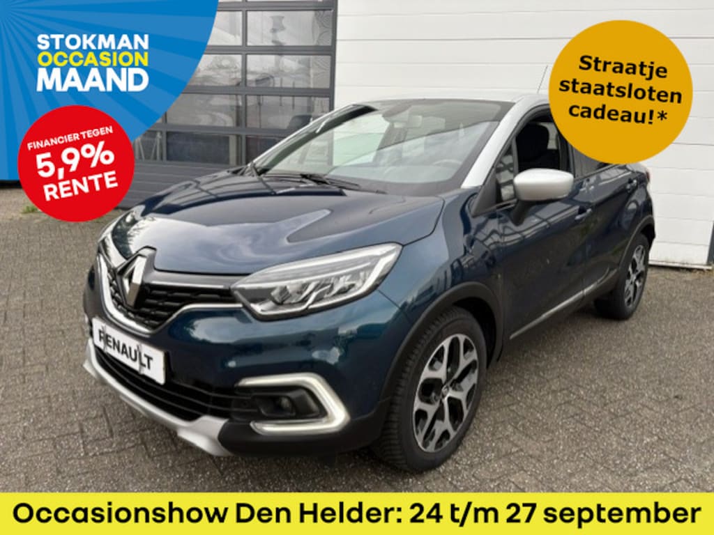 Renault Captur 1.3 TCe 150 PK Intens | Automaat | Trekhaak | Sensoren rondom | Camera | Dode hoek sensoren |