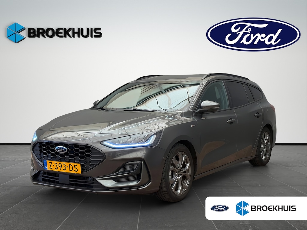 Ford Focus Wagon 1.0 EcoBoost Hybrid ST Line 155pk | Afn. Trekhaak | Adaptive Cruise | Dodehoek Detectie | Winterpack