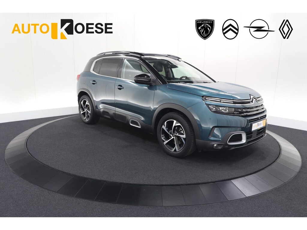 Citroën C5 Aircross 1.6 PureTech 180 PK Shine | BOMVOL | Trekhaak | 360 Camera | Panodak | Adaptieve Cruise Control | Elektrische Kofferklep