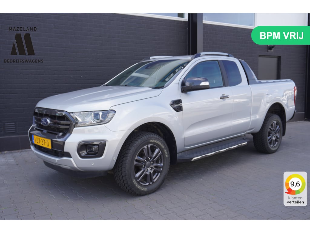 Ford Ranger 2.0 EcoBlue 213PK 4x4 Automaat EURO 6 - Airco - Navi - Cruise - € 22.900,- Excl