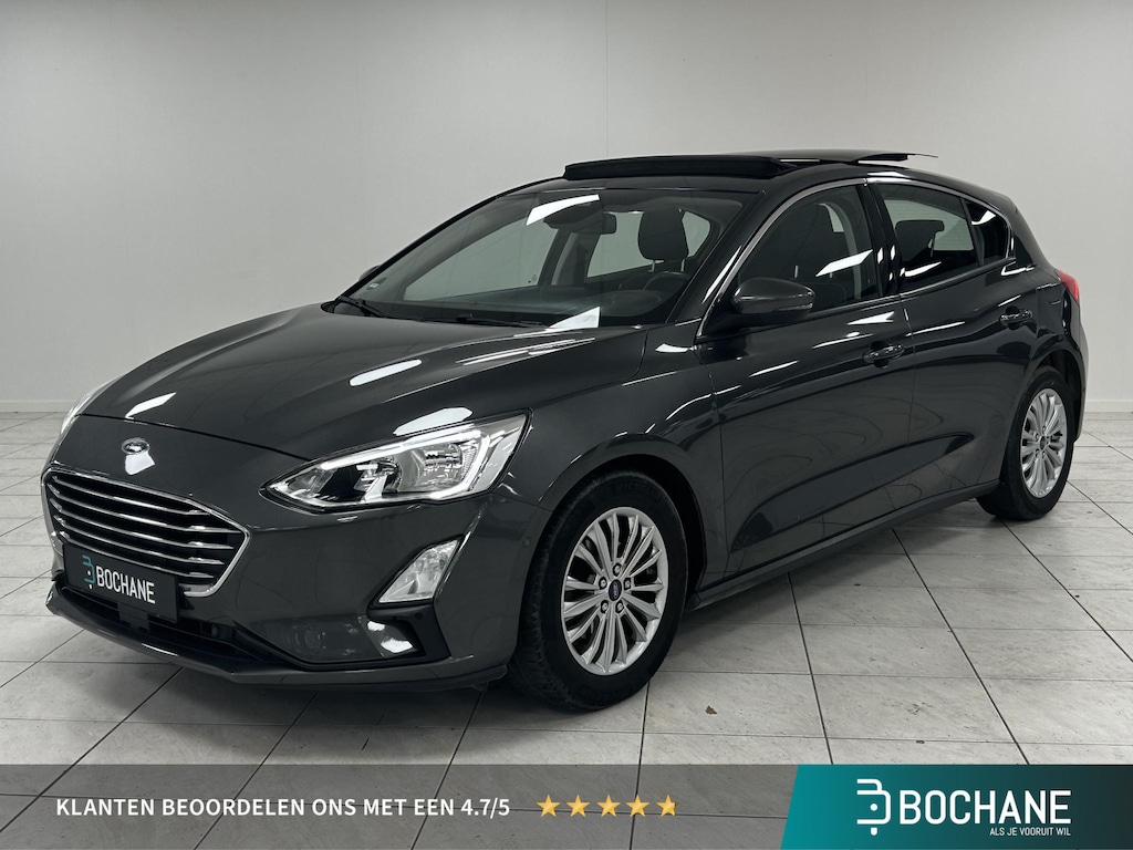 Ford Focus 1.0 EcoBoost Titanium Business NAVIGATIE | TREKHAAK | ACHTERUITRIJCAMERA | VOORRUIT/STOEL/STUUR-VERWARMING