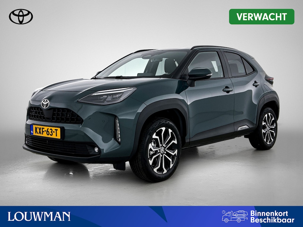 Toyota Yaris Cross 1.5 Hybrid 130 Dynamic Comfort Pack | BTW voertuig | Dodehoek detectie | Parkeersensoren voor+achter | Stoel+stuurverwarming | Elektrisch verstel/inklapbare buitenspiegels | Draadloze telefoonlader | Navigatie | Apple CarPlay/A
