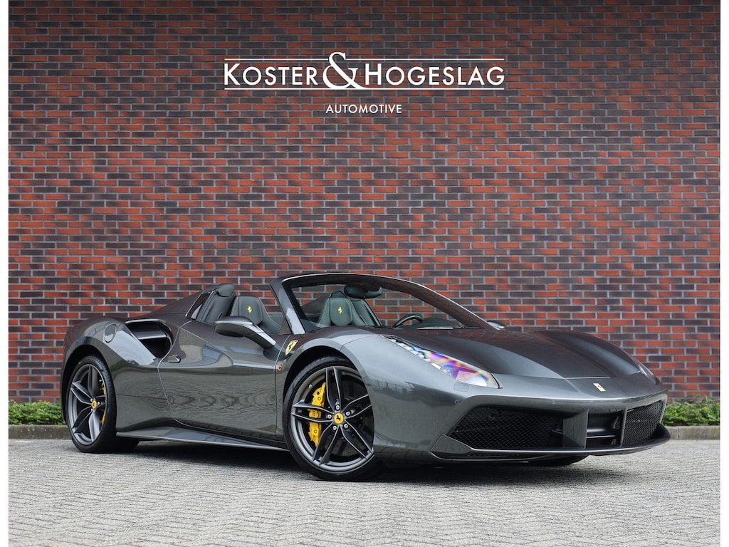 Ferrari 488 3.9 Spider HELE | Grigio Silverstone - New Power - Lift