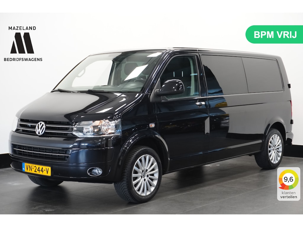 Volkswagen Transporter 2.0 TDI L2 DC Automaat 180PK - Airco - Cruise - PDC - € 11.900,- Excl.