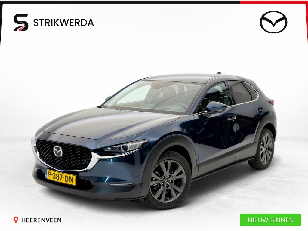 Mazda CX-30 2.0 e-SkyActiv-X M Hybrid Luxury BOSE | Leer | Trekhaak