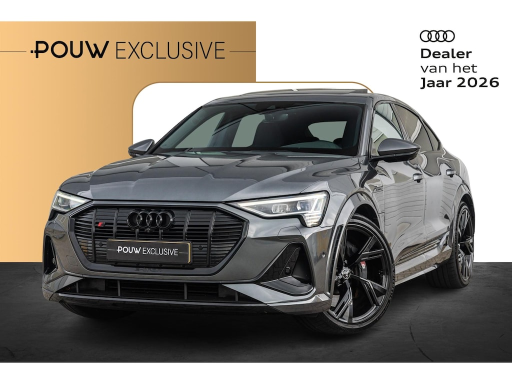 Audi e-tron Sportback S 503pk quattro 95 kWh | Panoramadak | 22'' velgen | B&O audio | 360° camera