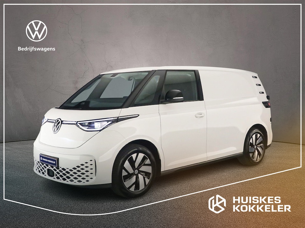 Volkswagen ID. Buzz Cargo Bulli Limited Edition 286pk 79 kWh | 2027 model | Achterdeuren | Trekhaak | Verwarmd stuur | > Netto-ACTIE-Prijs; bij koop of lease via HK / excl. kosten rijklaarmaken <