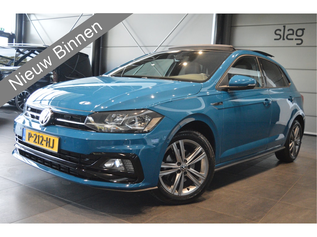 Volkswagen Polo 1.0 TSI R-LINE navi pano camera pdc trekhaak !!
