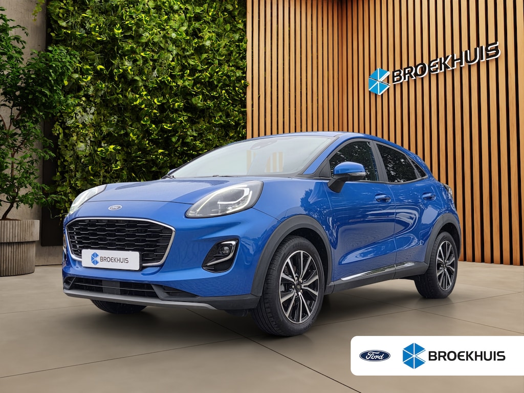 Ford Puma 1.0 EcoBoost Hybrid Titanium Carplay | Navi | Stoel- stuurverw. | Cruise control | PDC | 17" Lichtmetaal