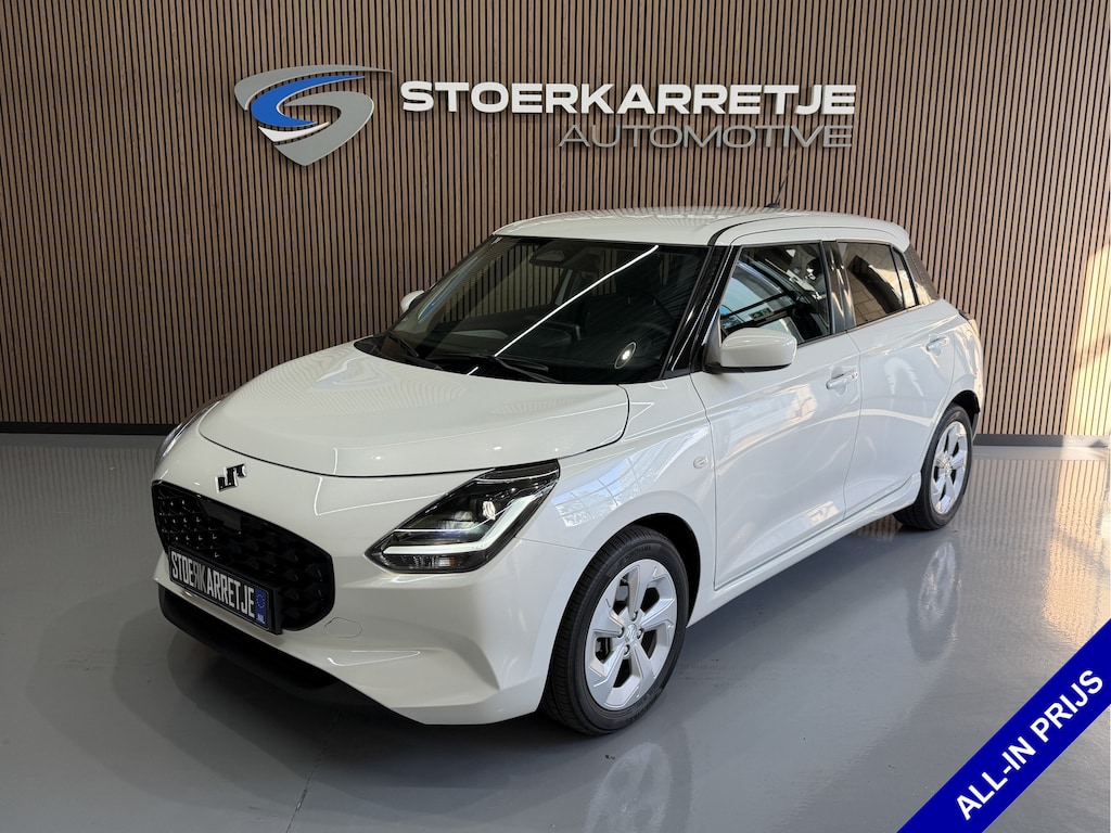Suzuki Swift 1.2 Select Hybrid Aut. Navi | ACC | Dodehoek  | Clima | Carplay | Stoelverwarming | 16" | Suzuki onderhouden.