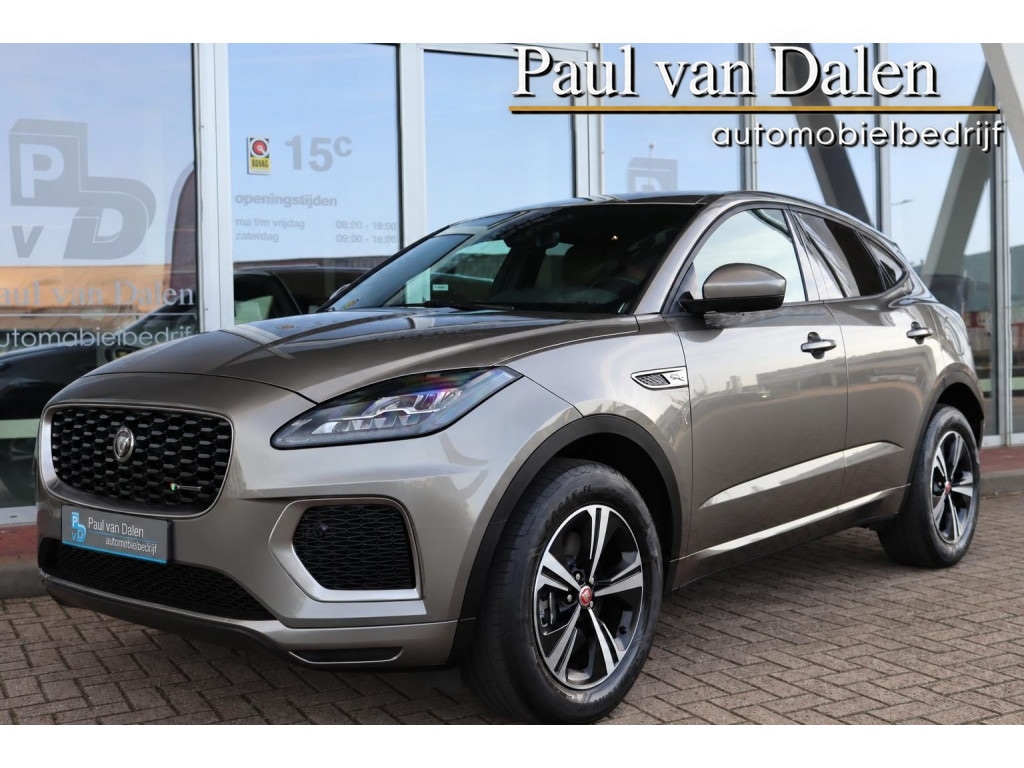 Jaguar E-Pace 1.5 P300e 309PK AWD R-DYNAMIC S Navi | Trekhaak | Leer | Cruise | Camera | Memory | Led | 18 Inch Lm |