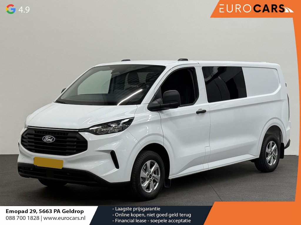 Ford Transit Custom 300 2.0 TDCI L2H1 Trend NM Automaat Dubbele Cabine Airco Cruise Navi PDC Camera Carplay