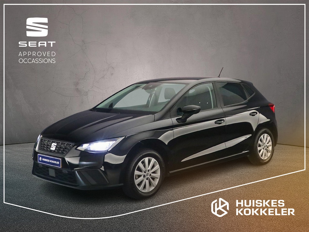 SEAT Ibiza Style Business Intense 1.0 TSI 95pk Navigatie, Cruise control, Parkeersensoren, App connect, LED koplampen, Airco, DAB, Radio, Bluetooth, Stoelverwarming