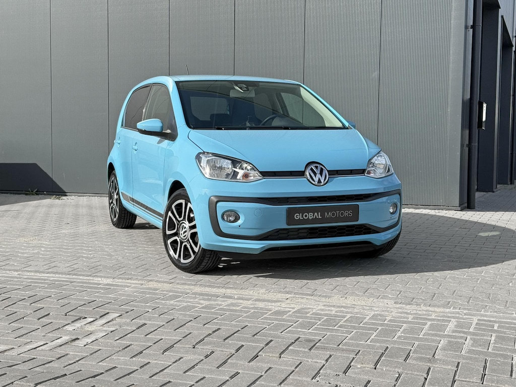 Volkswagen Up! 1.0 BMT High Up! 75PK - AUTOMAAT - 43.000 KM - CRUISE CONTROL - AIRCO - DAB - PARKEERSENSOREN - ELEKTRISCHE RAMEN - LM VELGEN