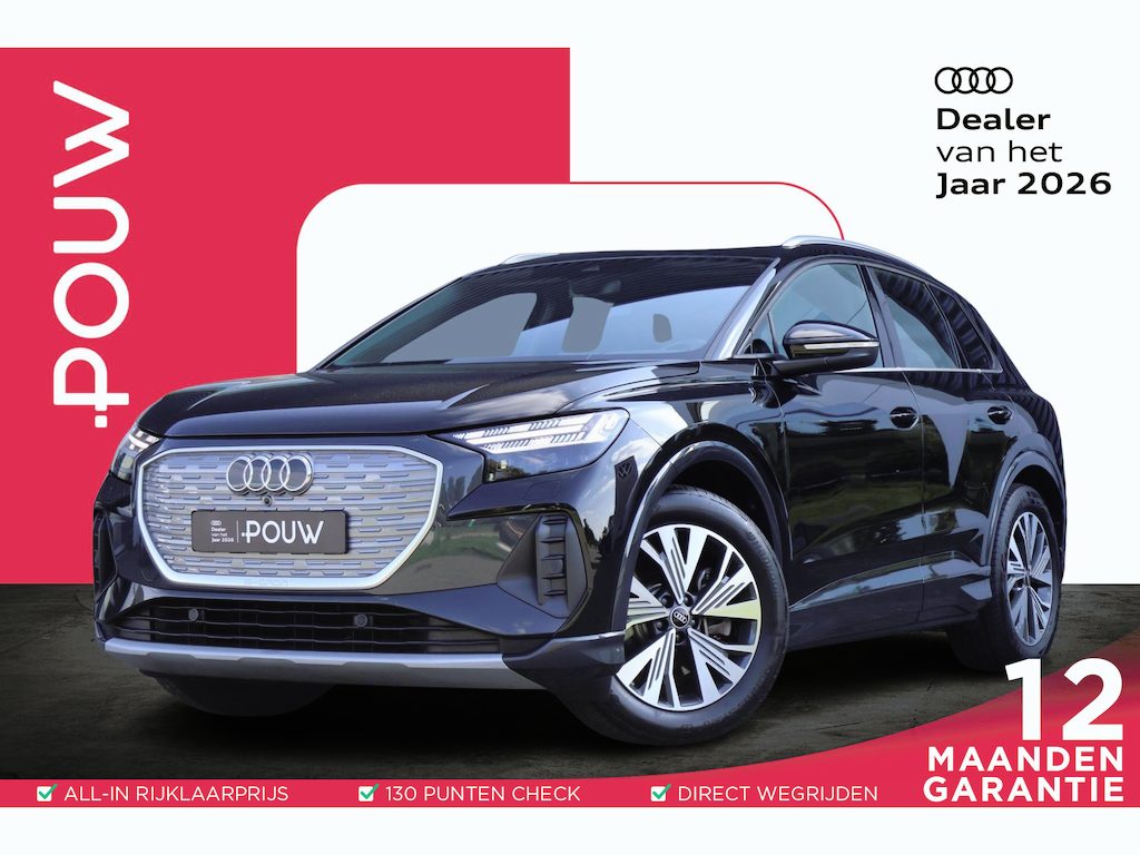 Audi Q4 e-tron 45 265pk quattro Advanced edition 77 kWh | Matrix LED | Sportstoelen Leder | Stoelverwarming | Smartphone Interface Draadloos | Audi-SOUND | Elek. kofferbakklep