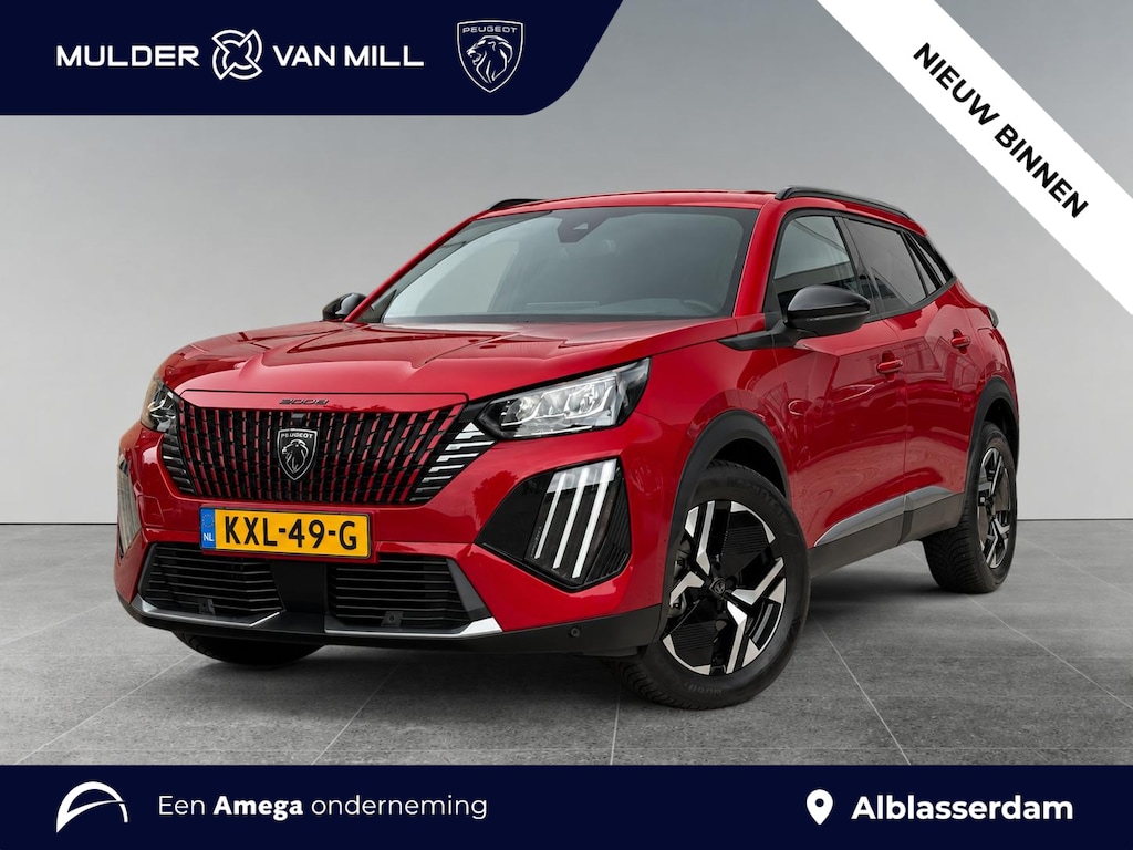 Peugeot 2008 Allure Pack 1.2 Turbo 100pk | STOELVERW. | ADAPTIVE CRUISE | KEYLESS ENTRY | 360° CAMERA | DODEHOEKBEW. | NAVI | CLIMA |