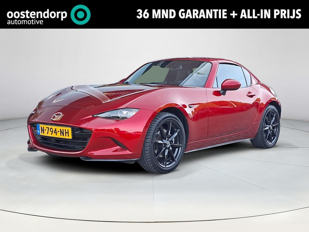 Mazda MX-5 RF 2.0 SkyActiv-G 184 Sportive | Apple Carplay/Android Auto | Recaro sportstoelen | Stoelverwarming | Achteruitrijcamera | Hard top |