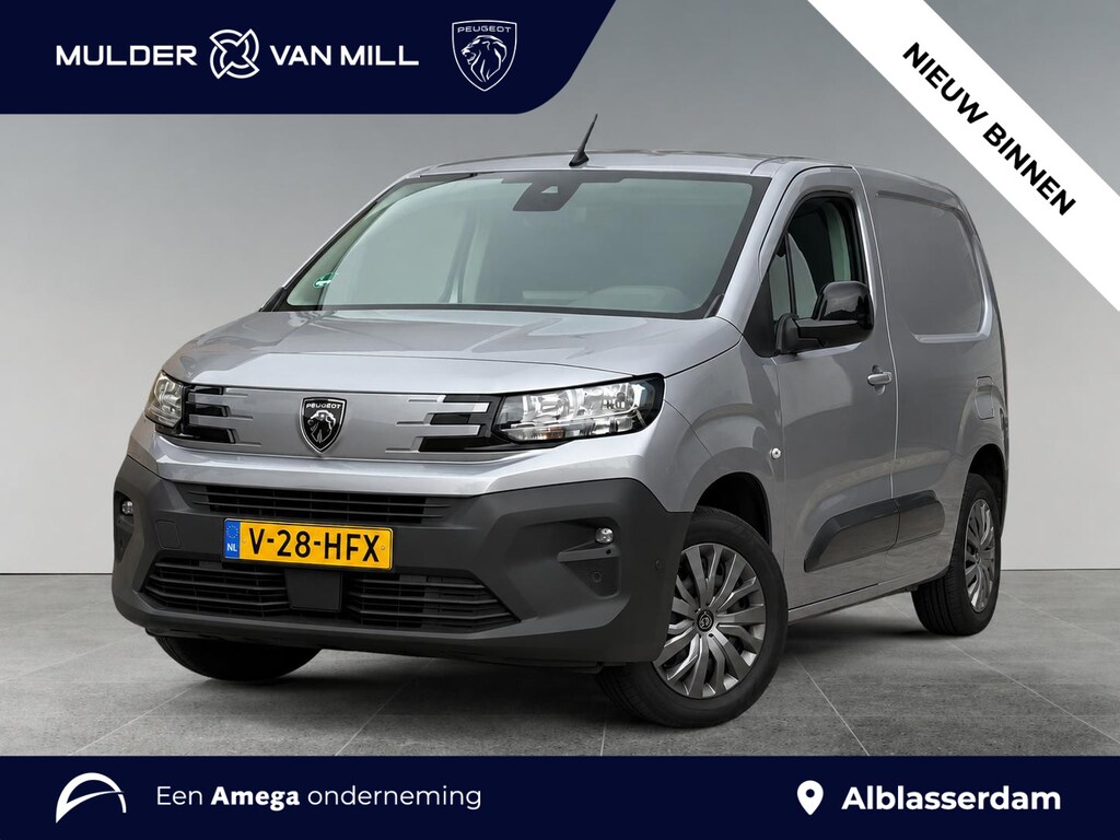 Peugeot Partner GB L1 1.5 BlueHDi 100pk S&S | 3-ZITS | CAMERA | NAVI | BPM-VRIJ | DODEHOEKBEW. | HOUTEN VLOER | MISTLAMPEN | APPLE CARPLAY / ANDROID AUTO | DAB+ |