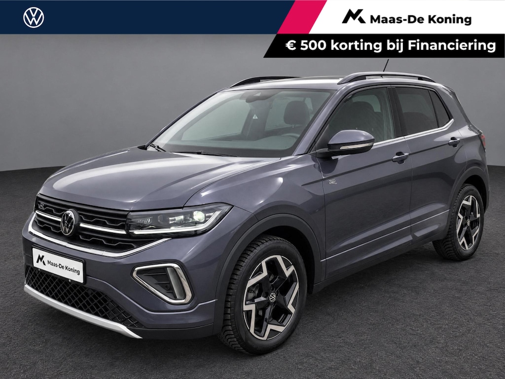 Volkswagen T-Cross 1.5TSI/150PK R-Line ·Trekhaak · Apple/Android Car Play · Navigatie · Camera + Parkeersensoren · Garantie t/m 22-10-2027