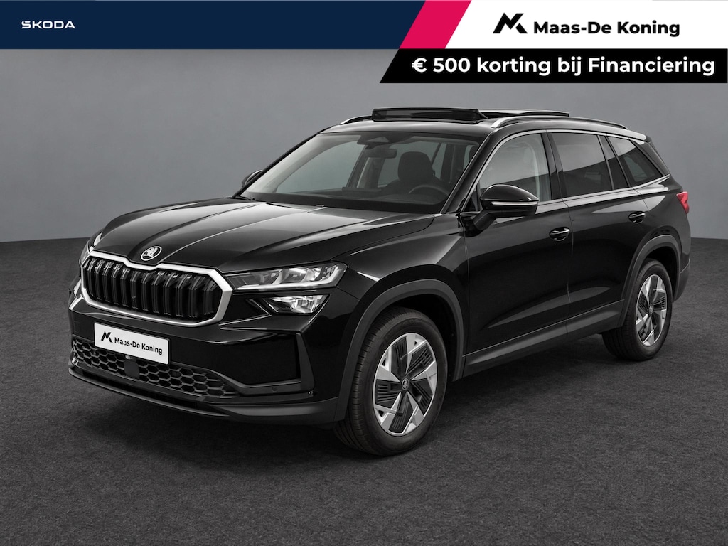 Skoda Kodiaq 1.5 TSI 150pk DSG MHEV Business Edition 7p. · 7 Persoons · Camera · Panoramadak · Wegklapbare Trekhaak · 19'' Inch · Garantie t/m 29-06-2030 of 100.000km
