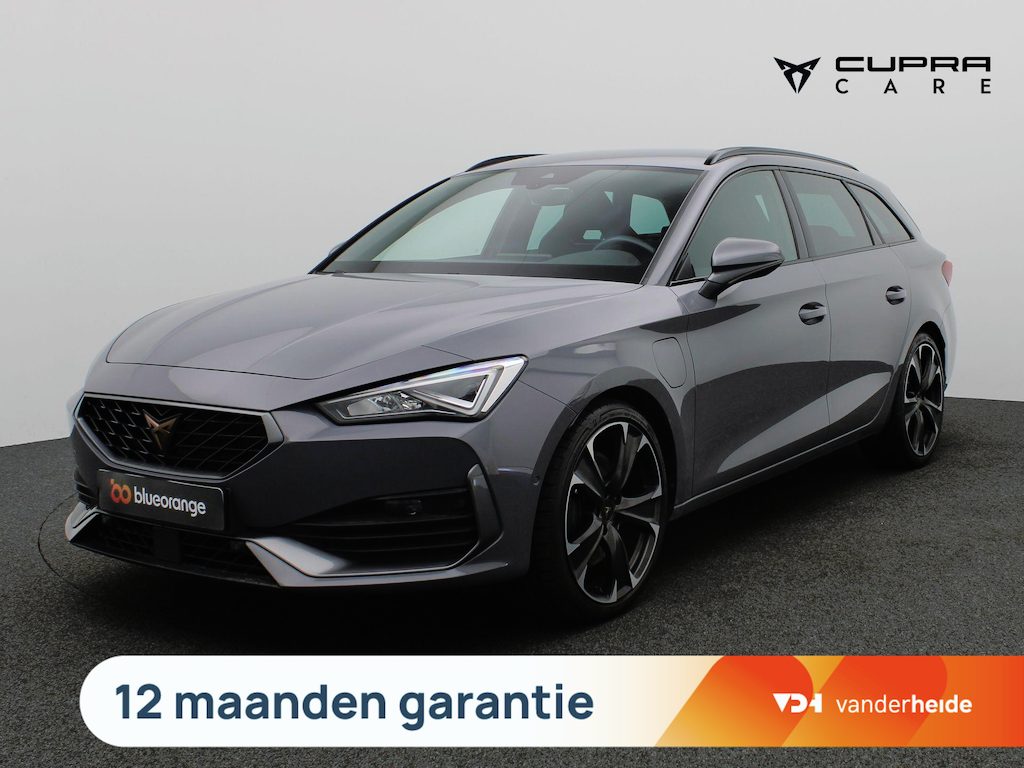 CUPRA Leon Sportstourer 1.4 e-Hybrid VZ Performance 245PK DSG Elektr. Achterklep, Achteruitrijcamera, Stoel-stuurverwarming, 19" LM Velgen, Keyless, Navi