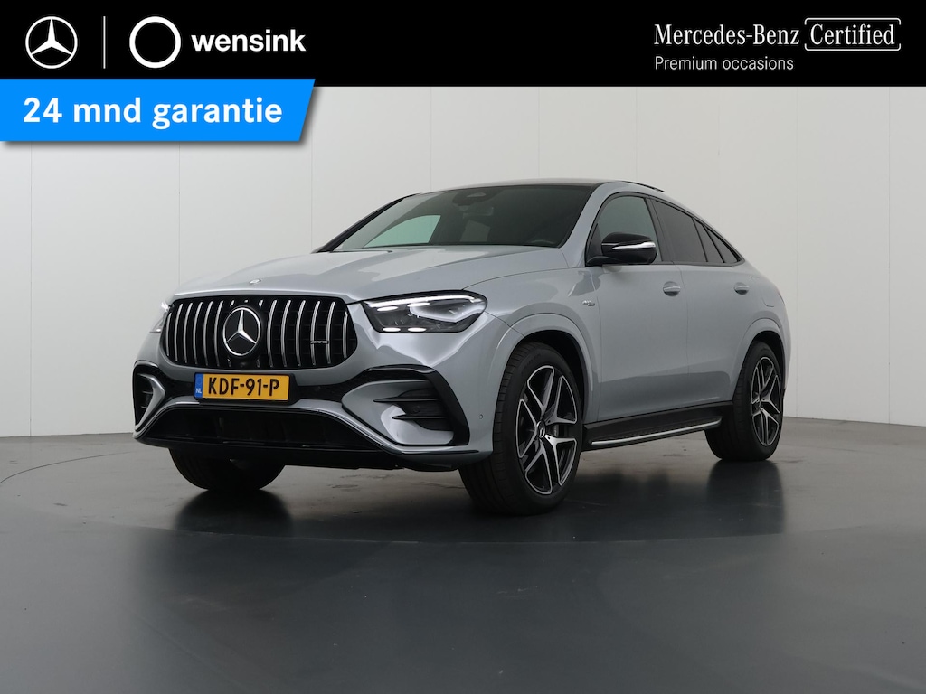 Mercedes-Benz GLE Coupé AMG 53 Hybrid 4MATIC+ Premium Plus | Luchtvering | Burmester | Head Up | Panoramadak | 360 graden camera | Distronic |