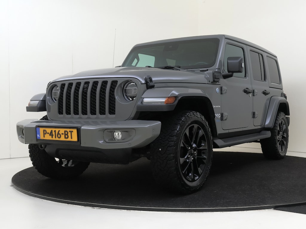 Jeep Wrangler Unlimited 4xe 380 PHEV Sahara | Camera | Leder | Navigatie |