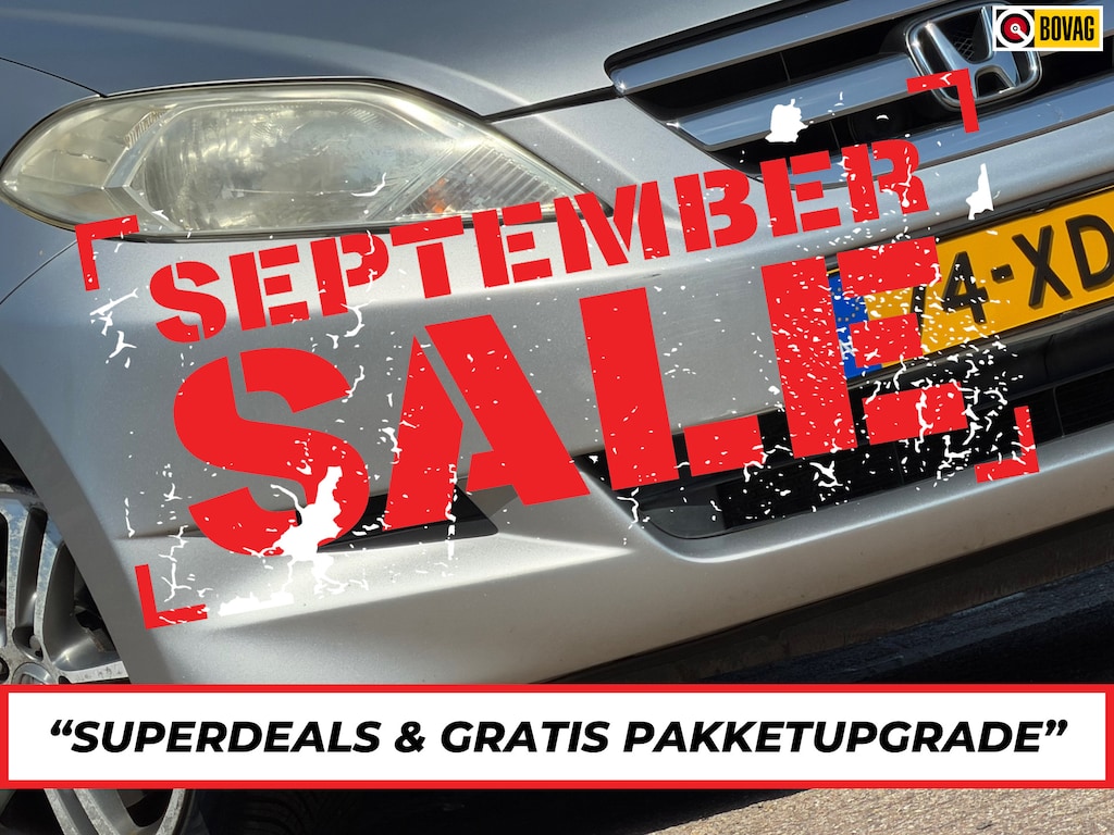 Honda FR-V 2.0i Lifestyle | Alabaster Silver Metallic | Ruime 6-Zitter | Comfortabel & Veelzijdig |Super goed onderhouden!!