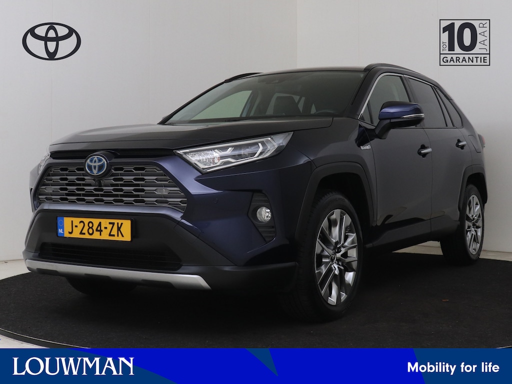 Toyota RAV4 2.5 Hybrid AWD Executive | NL dealeronderhouden | Trekhaak - 1650KG Trekgewicht | JBL | 360 Camera | Stoelverwarming | Elektrische achterklep | Dodehoek detectie | Lederen bekleding | Memory Seat |