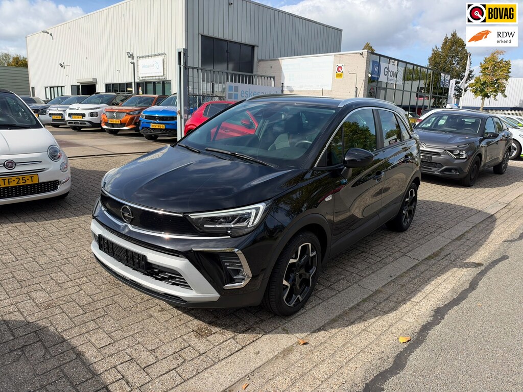 Opel Crossland 1.2 Turbo Ultimate Navi, Stoel/Stuur verw, Keyless, 1ste eigenaar, Dealer auto, INC BTW