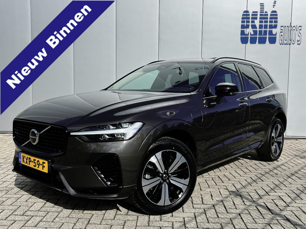 Volvo XC60 2.0 T8 455 PK AWD Plus Dark Trekhaak Harman Kardon Leder Elek Stoelen Full Led Adaptieve Cruise Control ACC Google Carplay Stoelverwarming Stuurverwarming Pilot Assist Extra Getint Glas Plug In Hybride