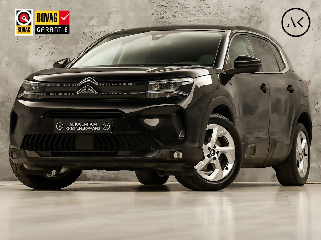 Citroën C5 Aircross 1.6 Plug-in Hybrid 180 Sport Automaat (FACELIFT, APPLE CARPLAY, GROOT NAVI, VITRUAL COCKPIT, 360 CAMERA, LM VELGEN, NIEUWE APK, NIEUWSTAAT)